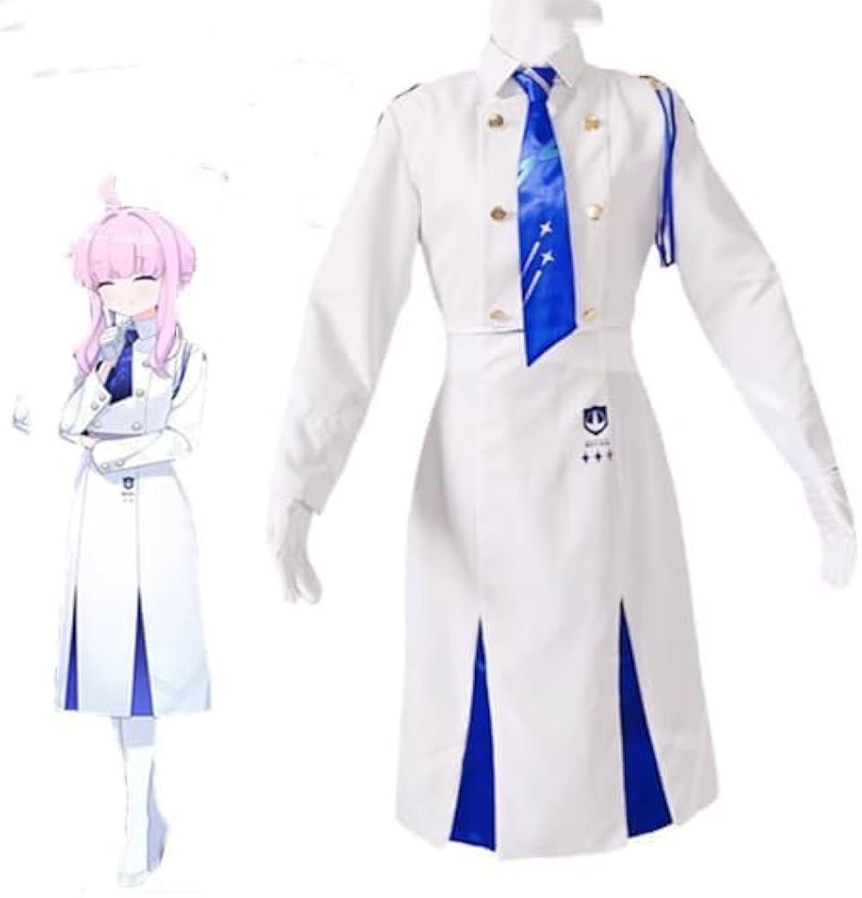 ブルアカ　連邦生徒会　生徒会長　コスプレ衣装 ブルーアーカイブ 連邦生徒会長 コスプレ衣装